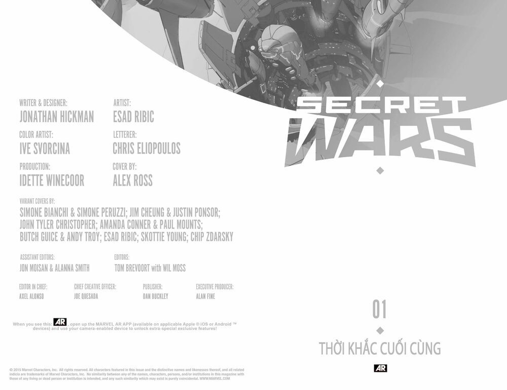 Secret Wars Chapter 1 - Trang 2