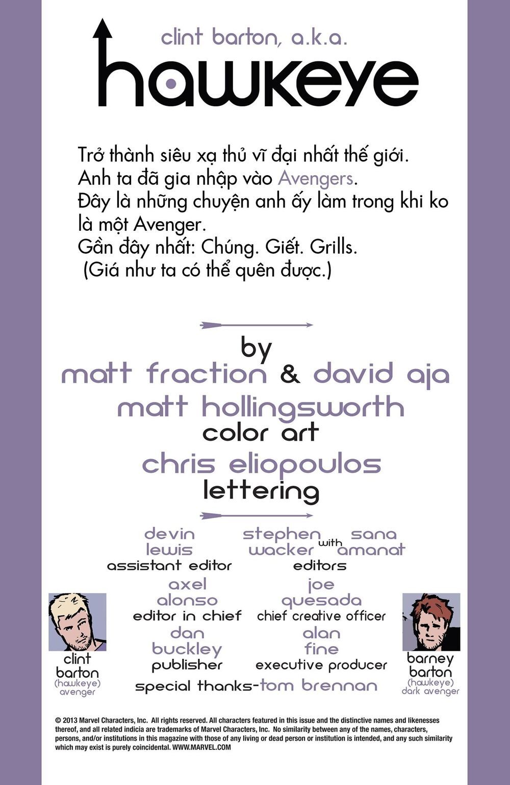 Hawkeye 2012 Chapter 13 - Trang 2