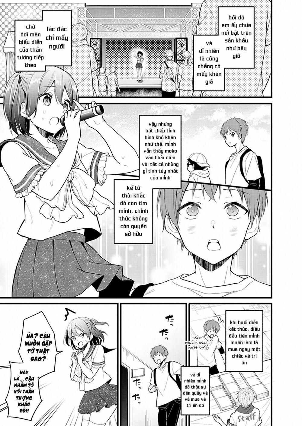 Oshi Ga Kounin Sutouka Ni Narimashita Chapter 1.2 - Trang 2