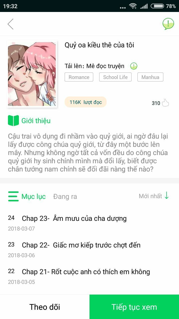 Quỷ Oa Kiều Thê Của Tôi Chapter 9 - Trang 2