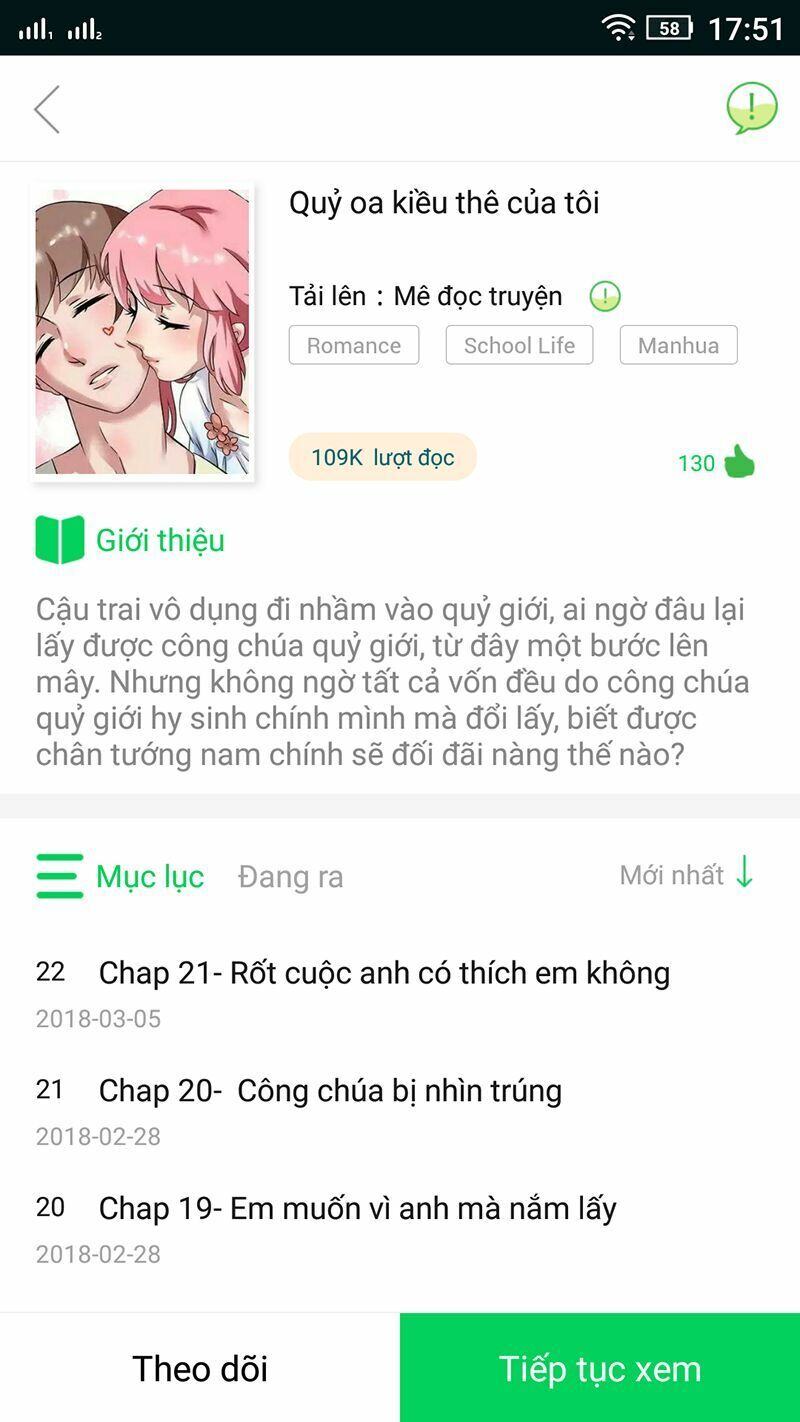 Quỷ Oa Kiều Thê Của Tôi Chapter 6 - Trang 2