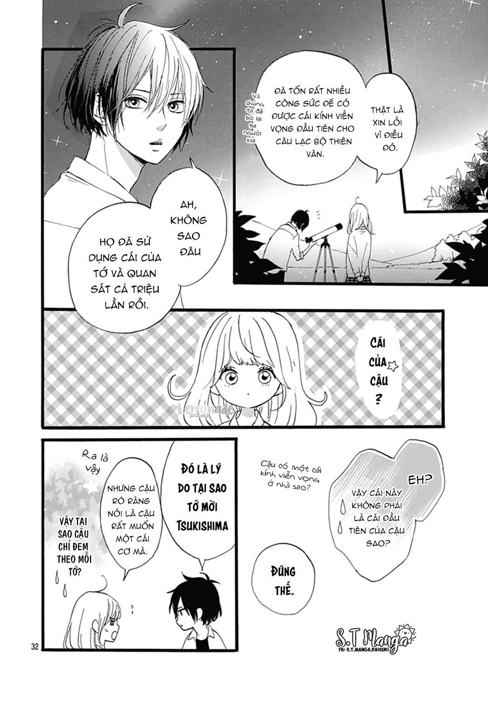 Uchuu No Hate No Mannaka No Chapter 4 - Trang 2