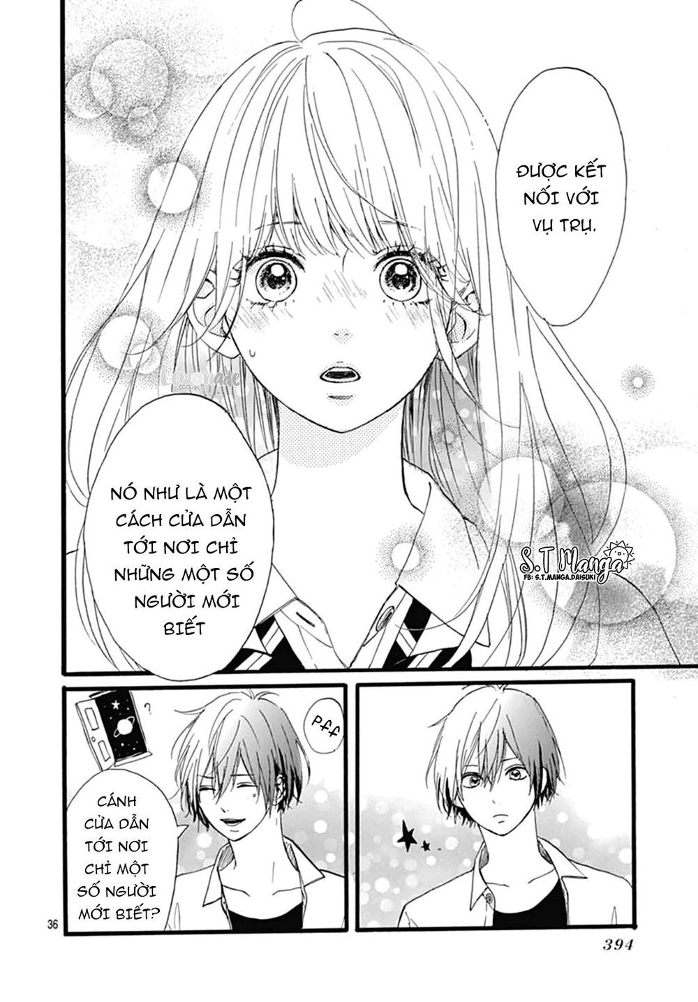 Uchuu No Hate No Mannaka No Chapter 4 - Trang 2