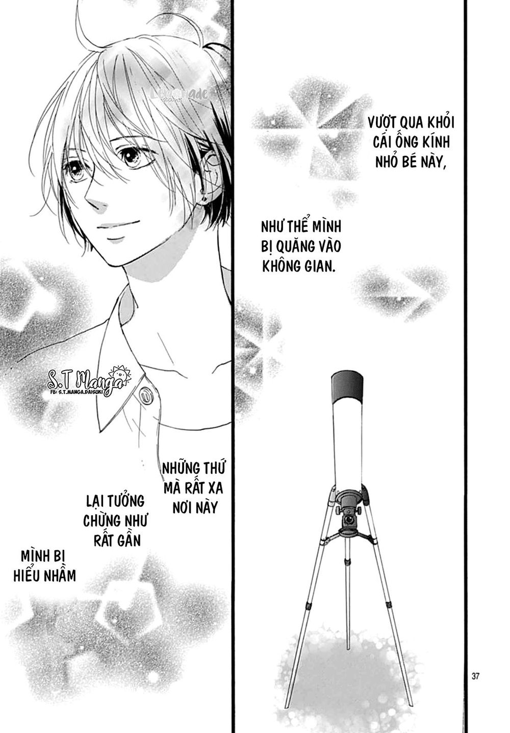 Uchuu No Hate No Mannaka No Chapter 4 - Trang 2