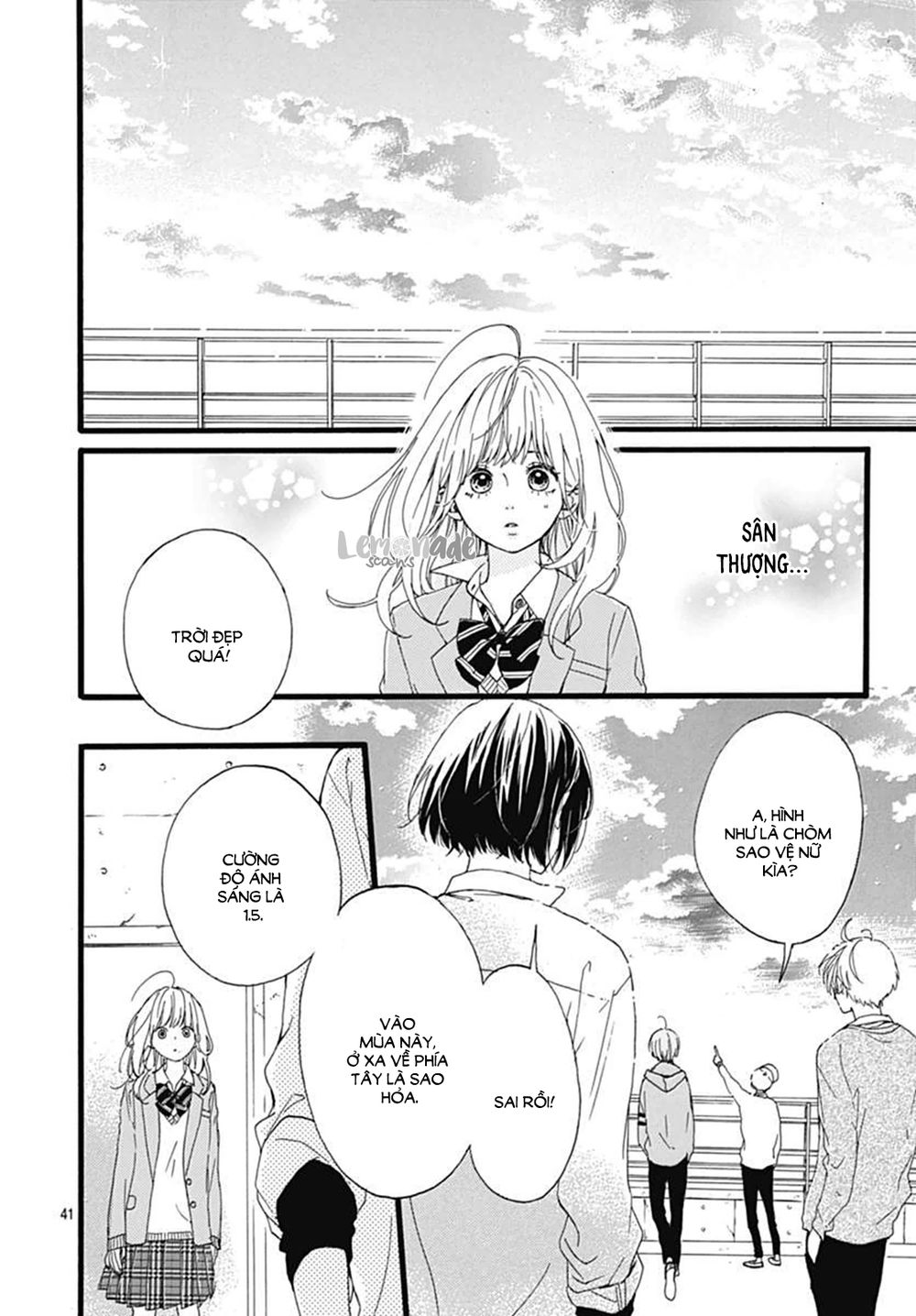 Uchuu No Hate No Mannaka No Chapter 1 - Trang 2