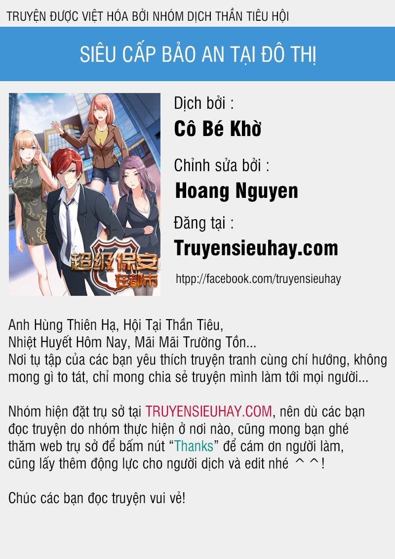 Siêu Cấp Bảo An Tại Đô Thị Chapter 53 - Trang 2