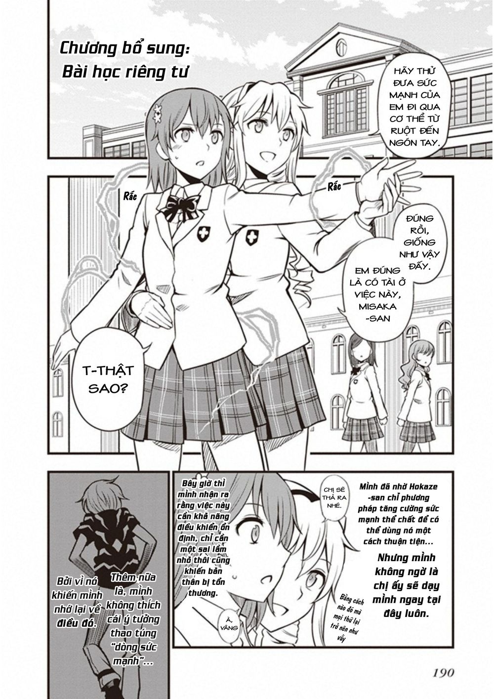 To Aru Kagaku No Railgun Gaiden: Astral Buddy Chapter 20.5 - Trang 2