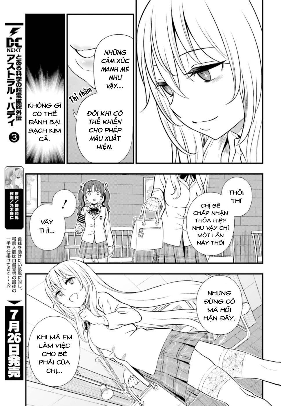 To Aru Kagaku No Railgun Gaiden: Astral Buddy Chapter 20 - Trang 2