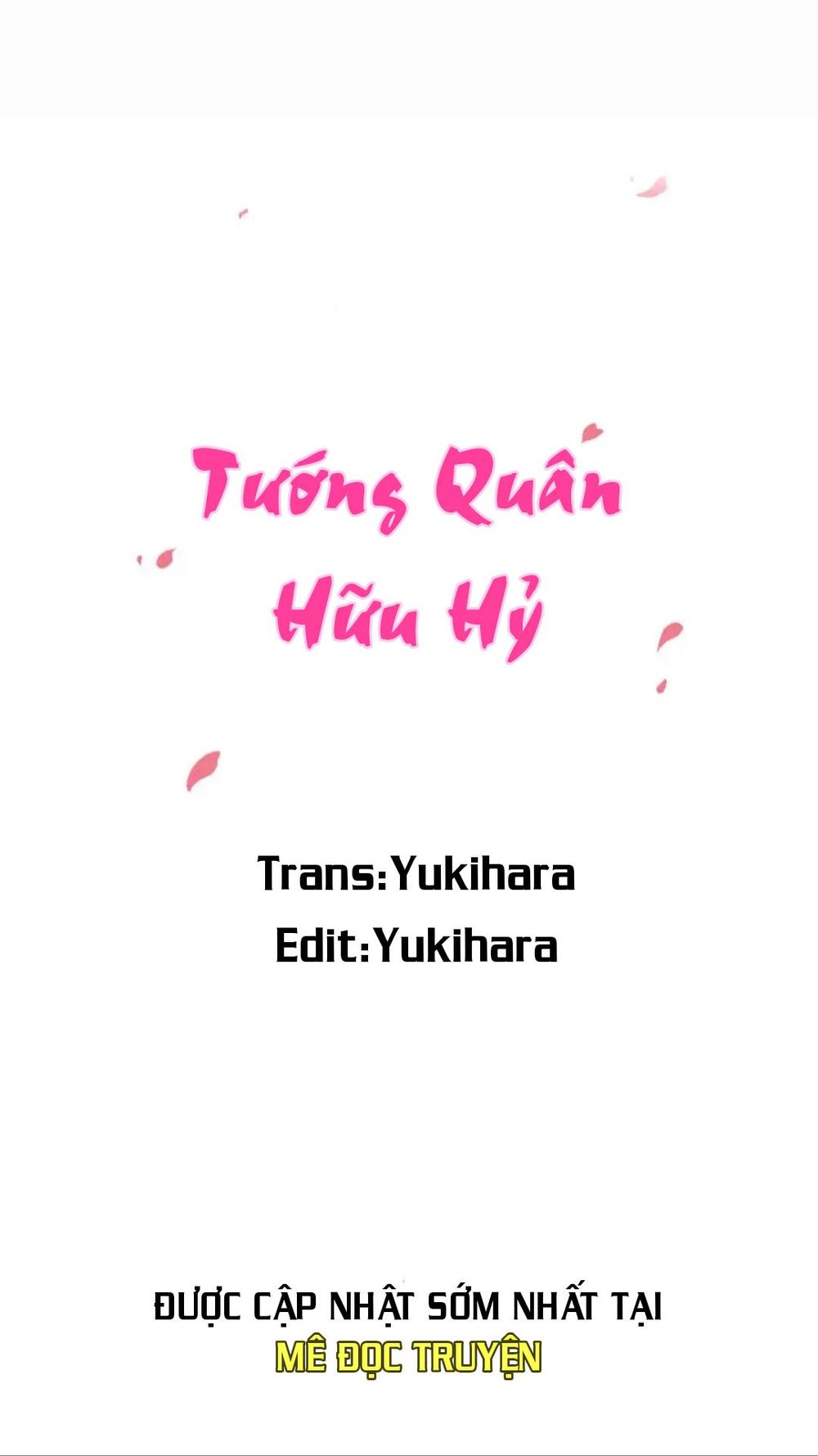 Tướng Quân Hữu Hỷ Chapter 37 - Trang 2