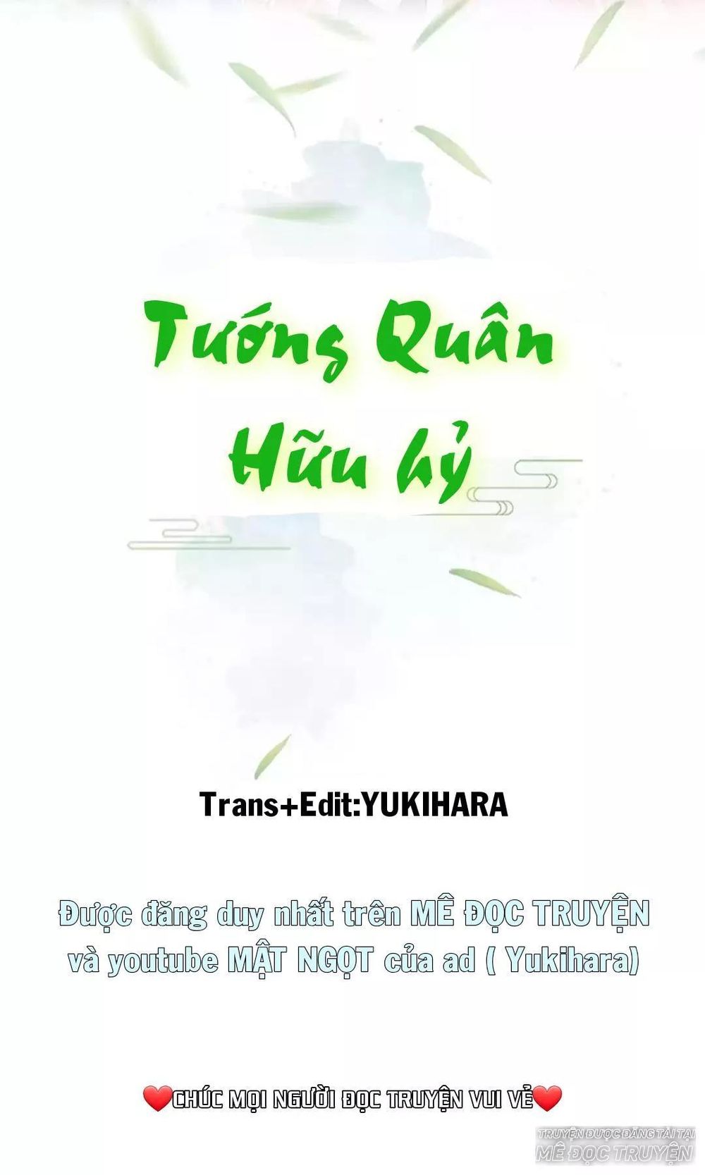 Tướng Quân Hữu Hỷ Chapter 34 - Trang 2