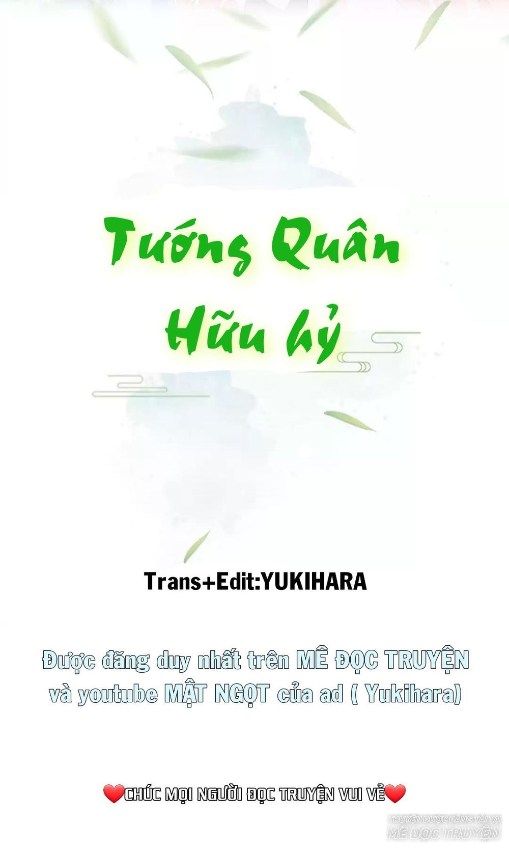 Tướng Quân Hữu Hỷ Chapter 31 - Trang 2