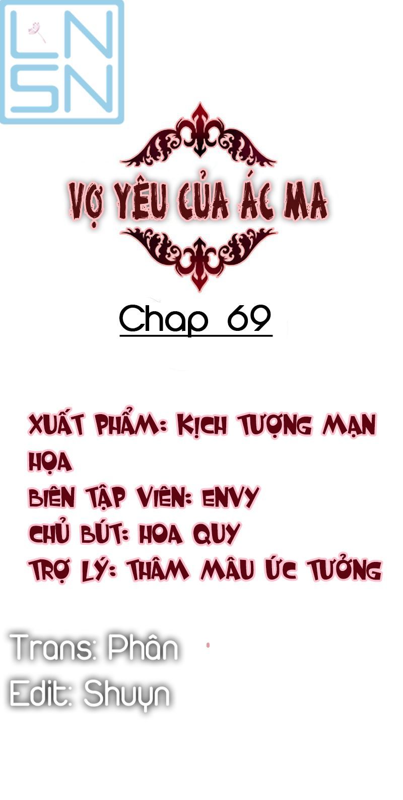 Vợ Yêu Của Ác Ma Chapter 69 - Trang 2