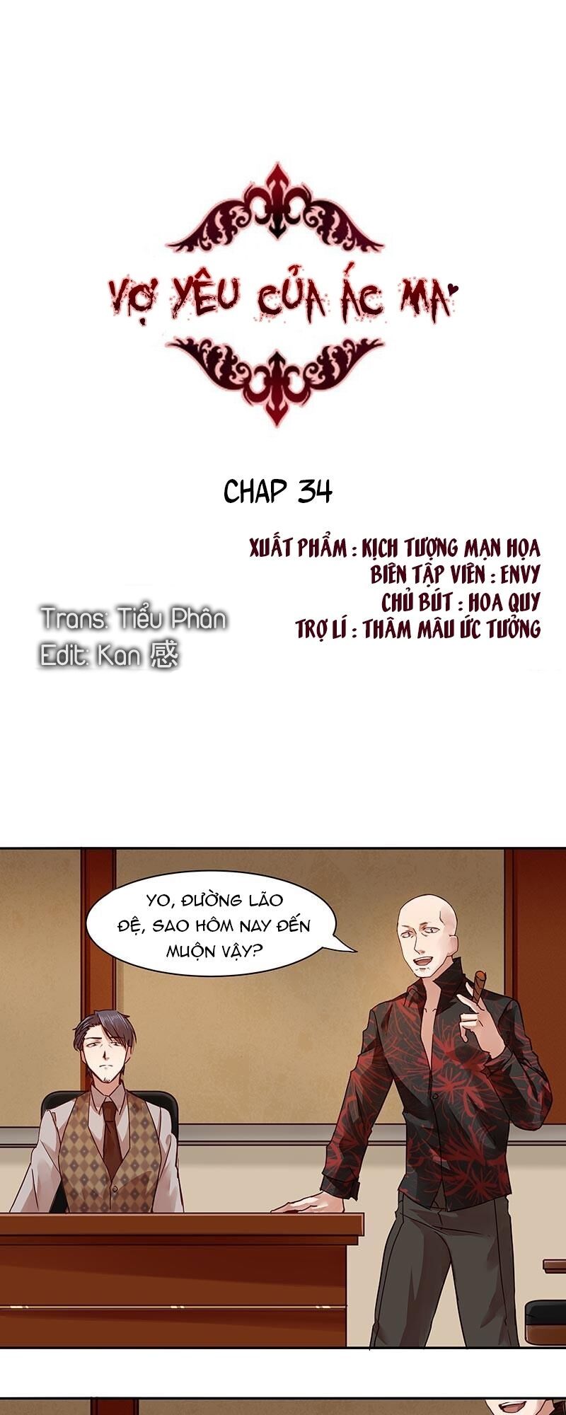 Vợ Yêu Của Ác Ma Chapter 34 - Trang 2