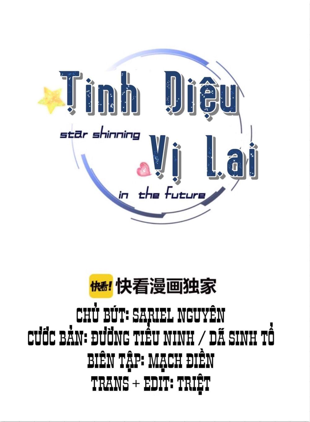 Tinh Diệu Vị Lai Chapter 9 - Trang 2