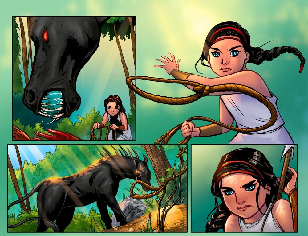 The Legend Of Wonder Woman Chapter 10 - Trang 2