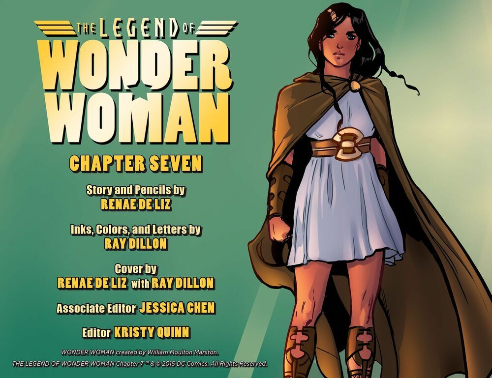 The Legend Of Wonder Woman Chapter 7 - Trang 2