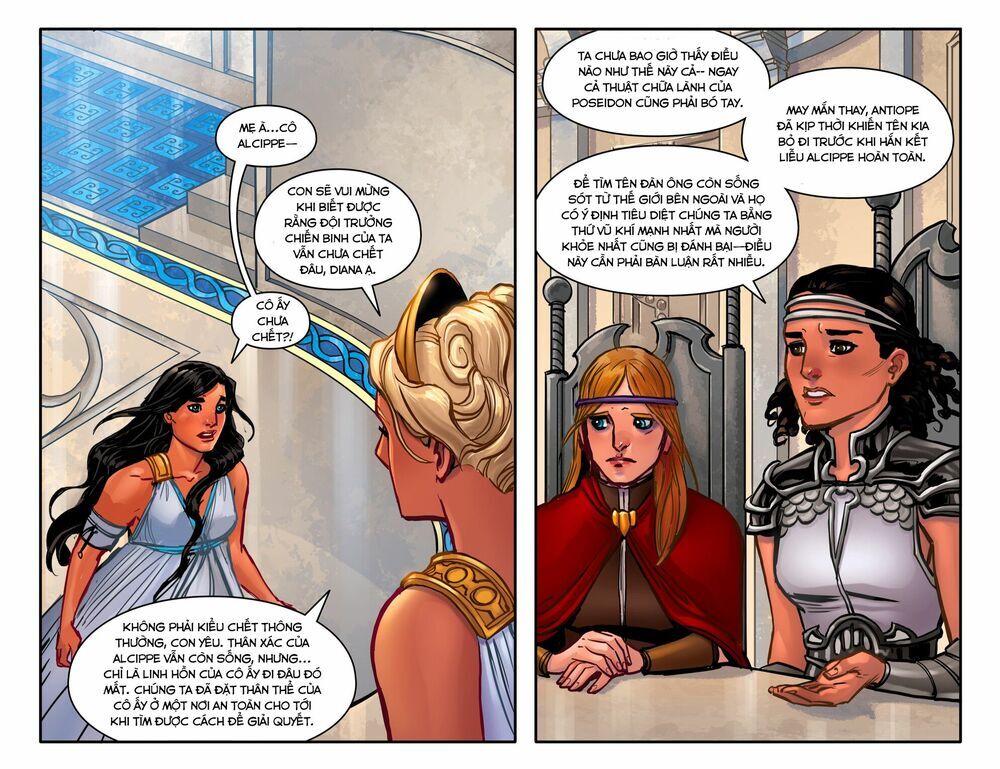 The Legend Of Wonder Woman Chapter 6 - Trang 2