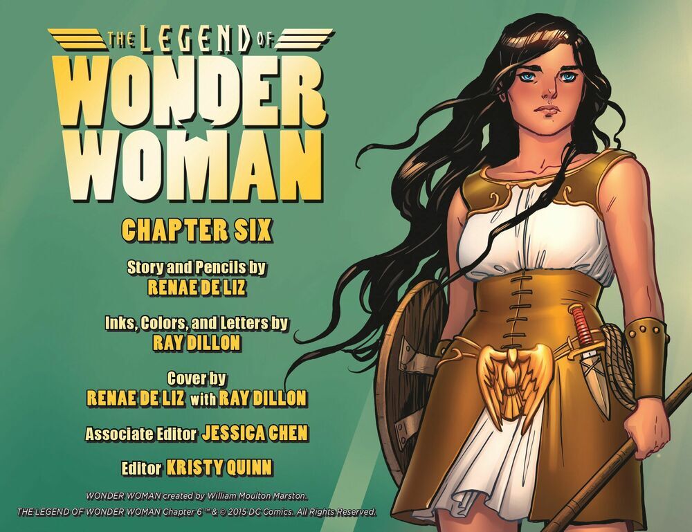 The Legend Of Wonder Woman Chapter 6 - Trang 2