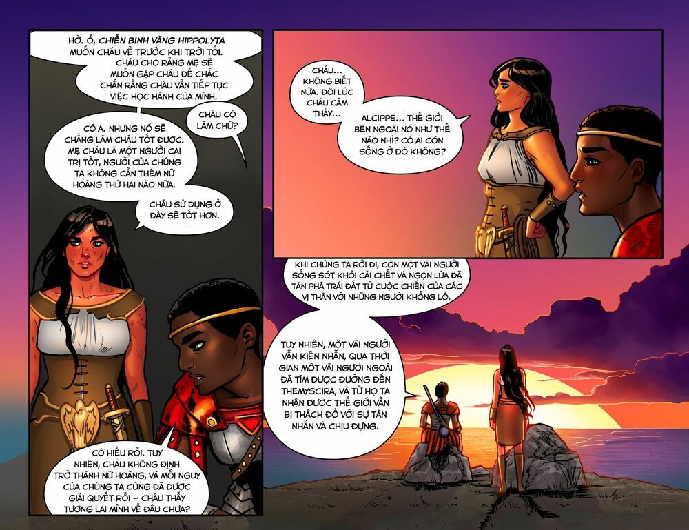 The Legend Of Wonder Woman Chapter 5 - Trang 2