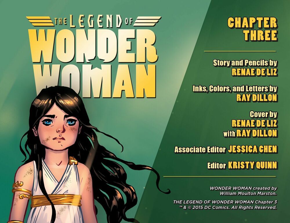 The Legend Of Wonder Woman Chapter 3 - Trang 2