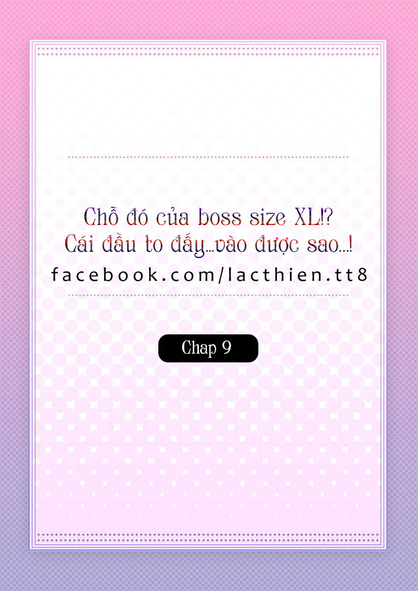 Chỗ Đó Của Boss Size Xl!? Chapter 9 - Trang 2