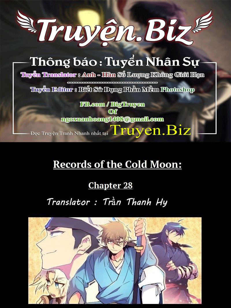 Biên Niên Sử Lãnh Nguyệt Chapter 28 - Trang 2