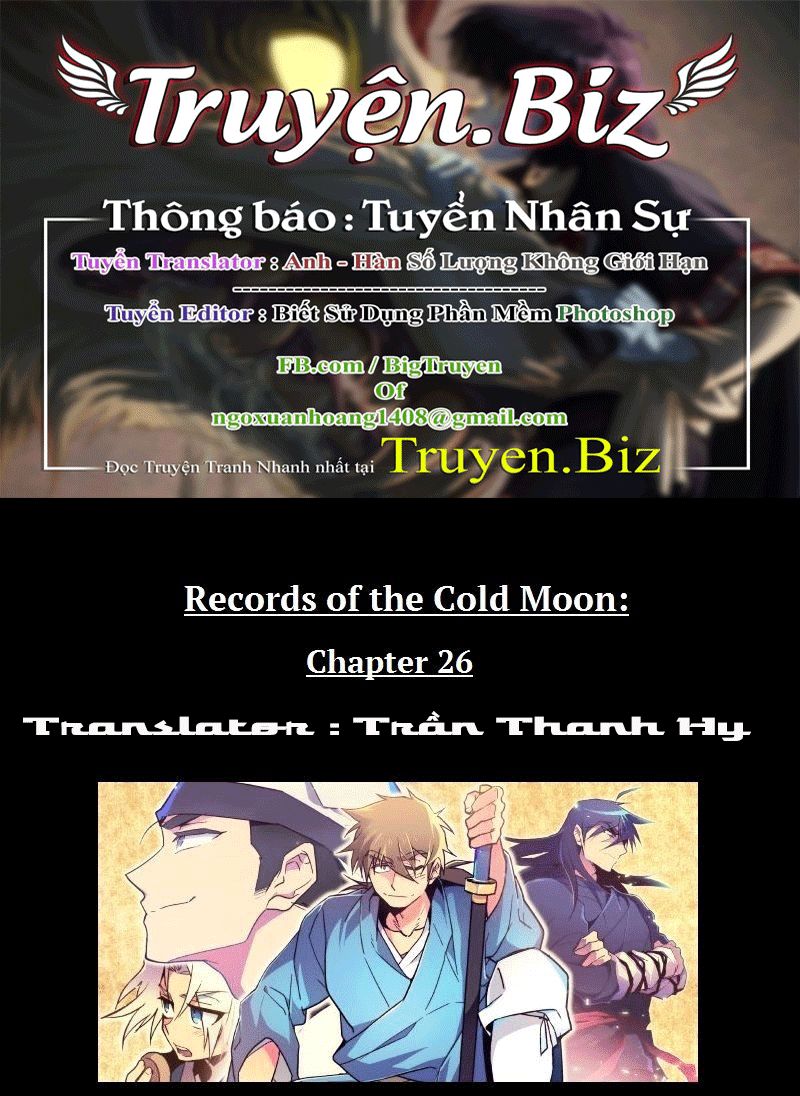 Biên Niên Sử Lãnh Nguyệt Chapter 26 - Trang 2