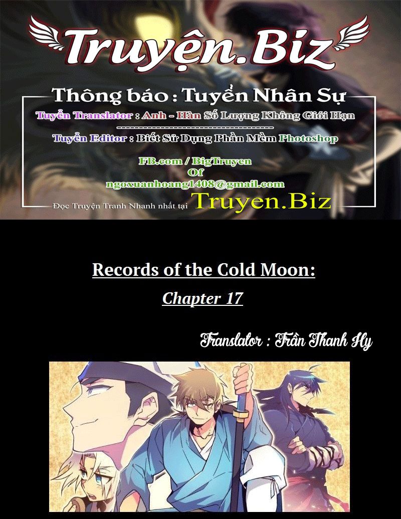 Biên Niên Sử Lãnh Nguyệt Chapter 17 - Trang 2