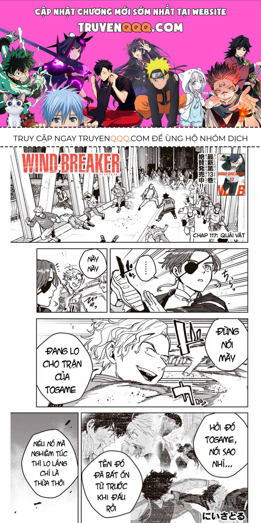 Wind Breaker (Nii Satoru) Chapter 117 - Trang 2