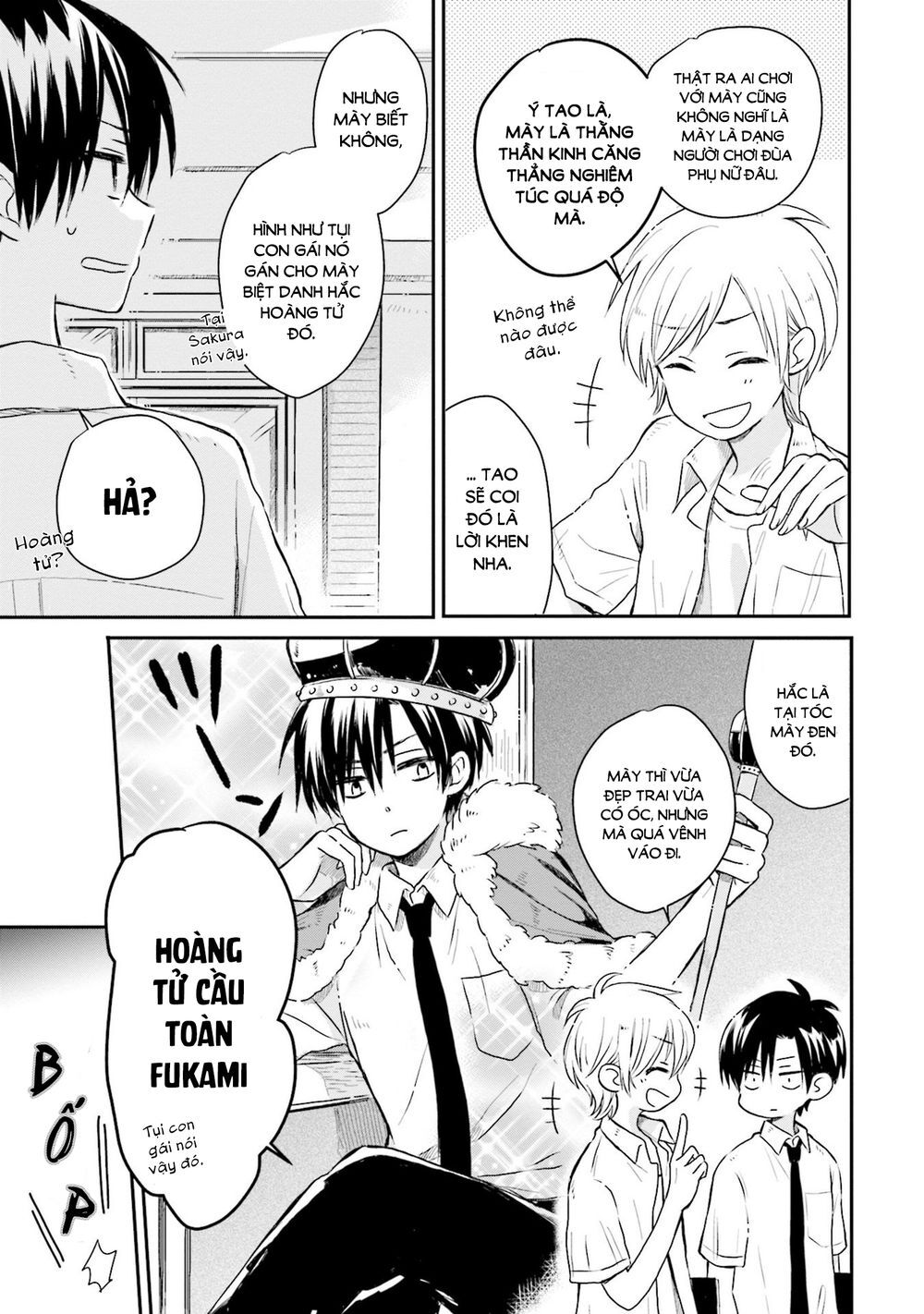 Mối Tình Này Không Nằm Trong Kế Hoạch Của Fukami-Kun Chapter 9 - Trang 2