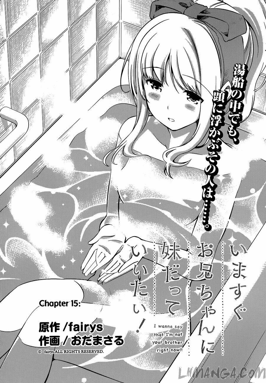 Imasugu Oniichan Ni Imouto Datte Iitai Chapter 15 - Trang 2