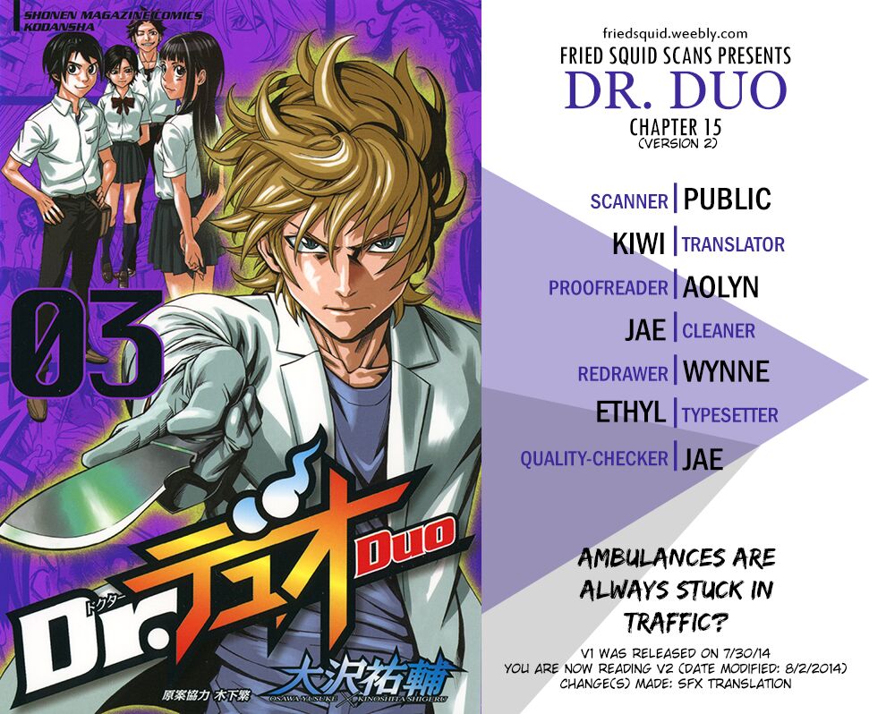 Dr.Duo Chapter 15 - Trang 2