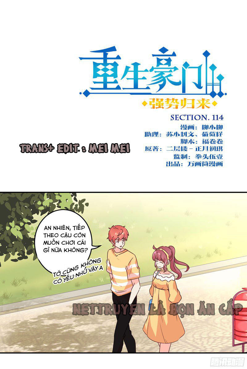 Trọng Sinh Chi Hao Môn Cường Thế Quy Lai Chapter 114 - Trang 2