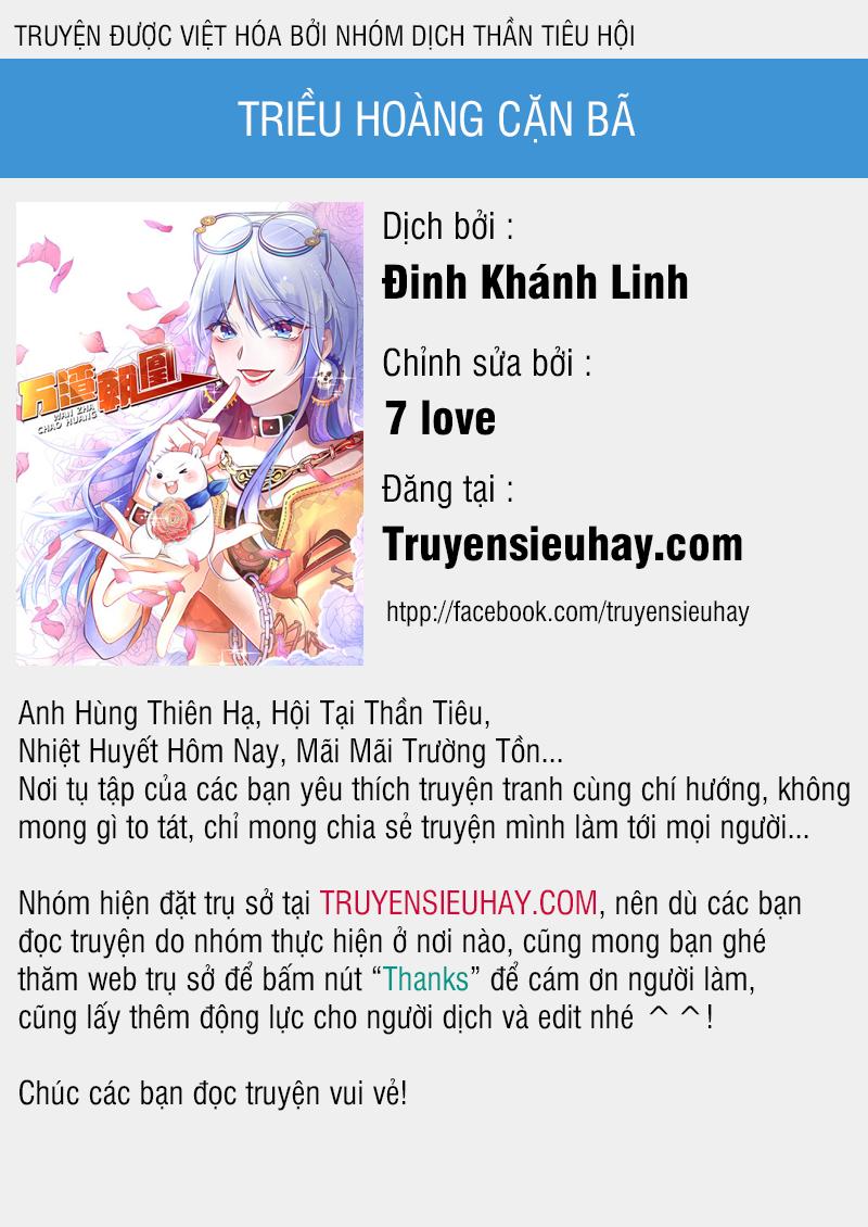 Triều Hoàng Cặn Bã Chapter 3 - Trang 2