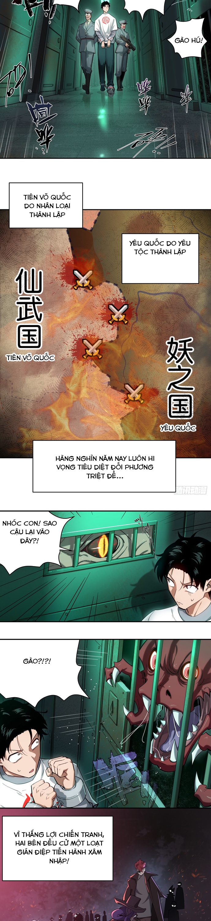 Ta Nằm Vùng Tại Yêu Quốc Chapter 3 - Trang 2