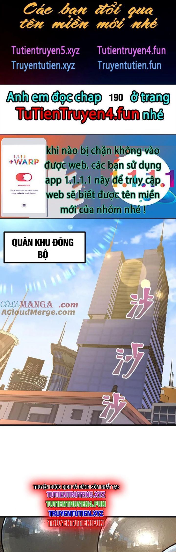 Cao Võ: Hạ Cánh Đến Một Vạn Năm Sau Chapter 189 - Trang 2