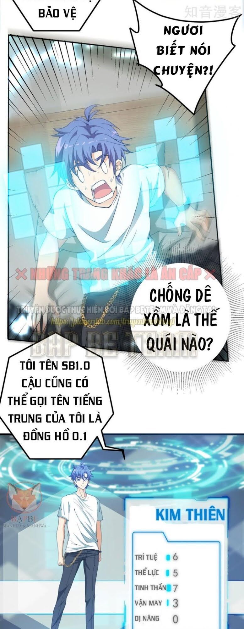 Đồng Hồ Thần Cấp Siêu Năng Của Ta Chapter 2 - Trang 2