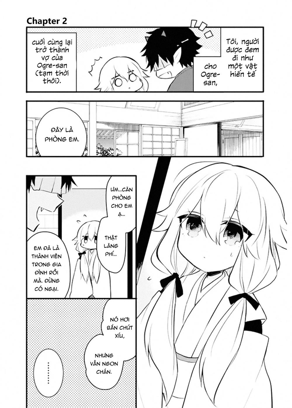 Tôi Đã Tới Chỗ Của Ogre-San Chapter 2 - Trang 2