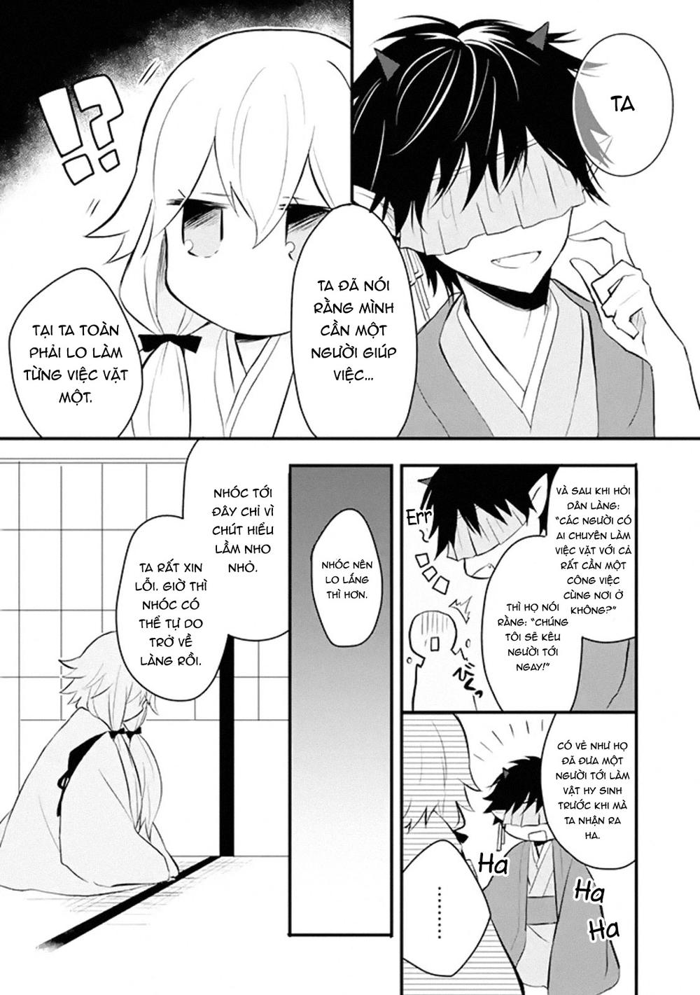 Tôi Đã Tới Chỗ Của Ogre-San Chapter 1 - Trang 2