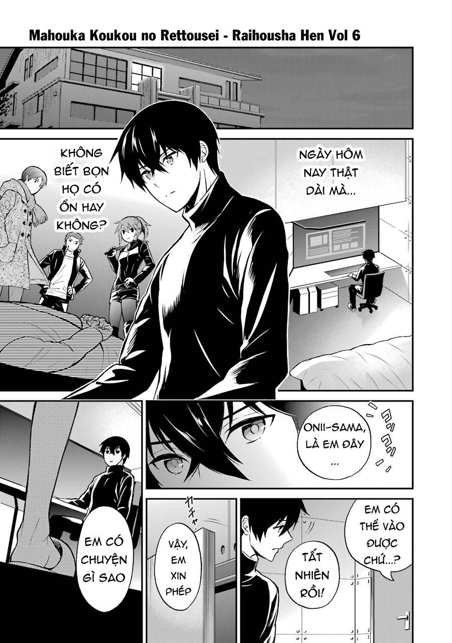 Mahouka Koukou No Rettousei – Raihousha Hen Chapter 32 - Trang 2