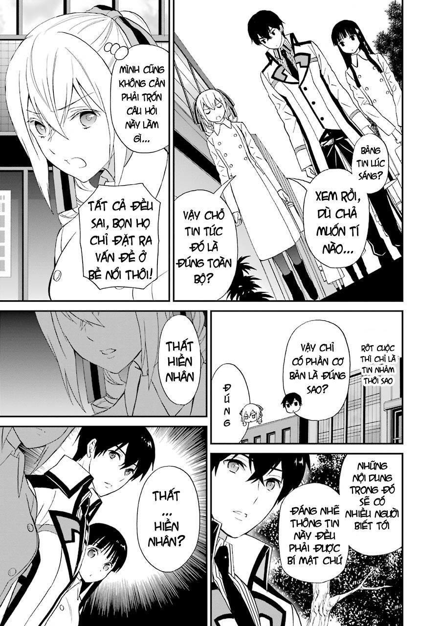 Mahouka Koukou No Rettousei – Raihousha Hen Chapter 17 - Trang 2