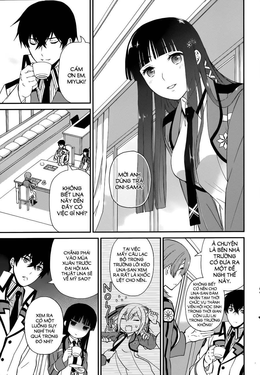 Mahouka Koukou No Rettousei – Raihousha Hen Chapter 9 - Trang 2