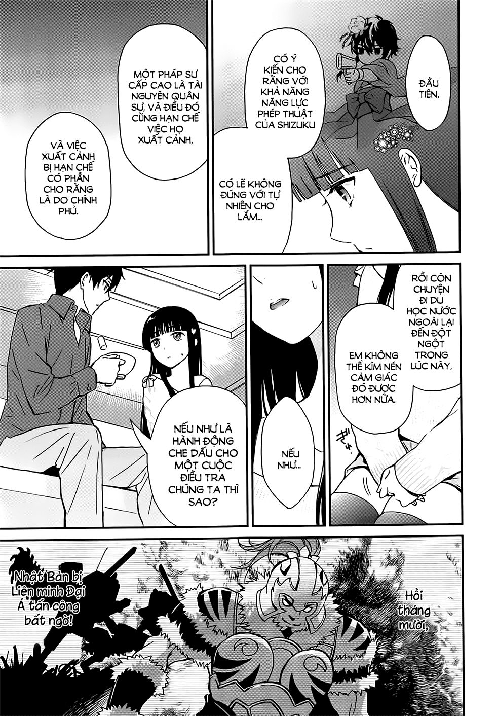 Mahouka Koukou No Rettousei – Raihousha Hen Chapter 1 - Trang 2