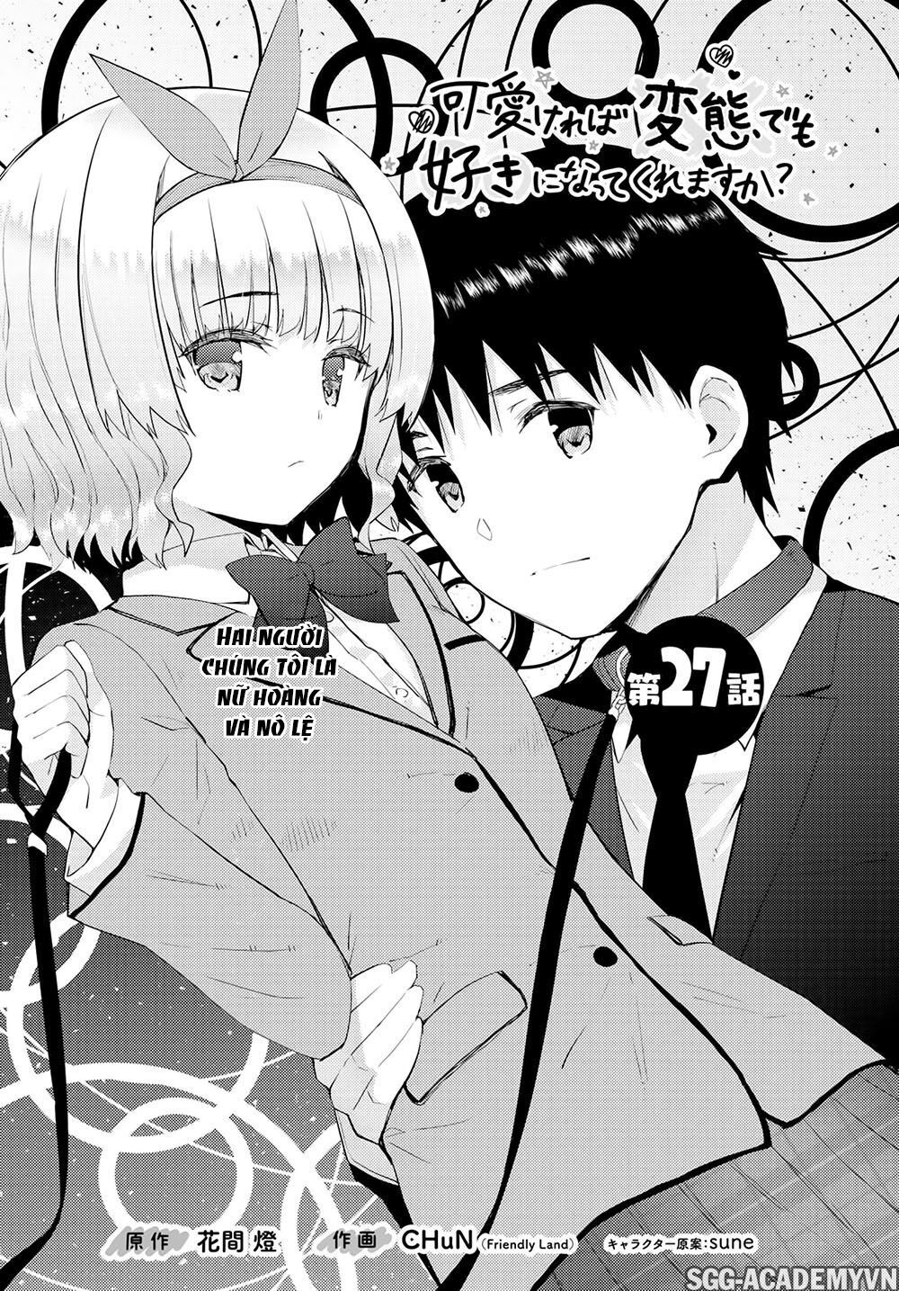 Kawaiikereba Hentai Demo Suki Ni Natte Kuremasu Ka? Chapter 27 - Trang 2