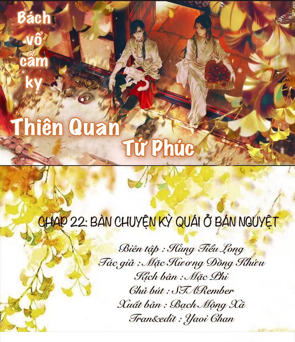 Thiên Quan Tứ Phúc Chapter 22 - Trang 2