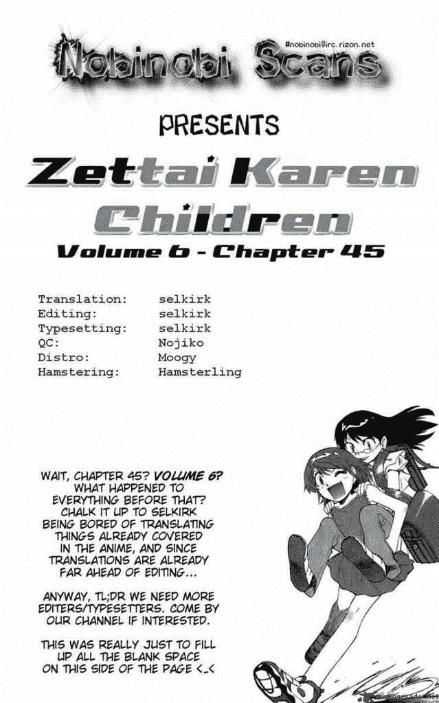 Zettai Karen Children – The Lovely Children Chapter 41 - Trang 2