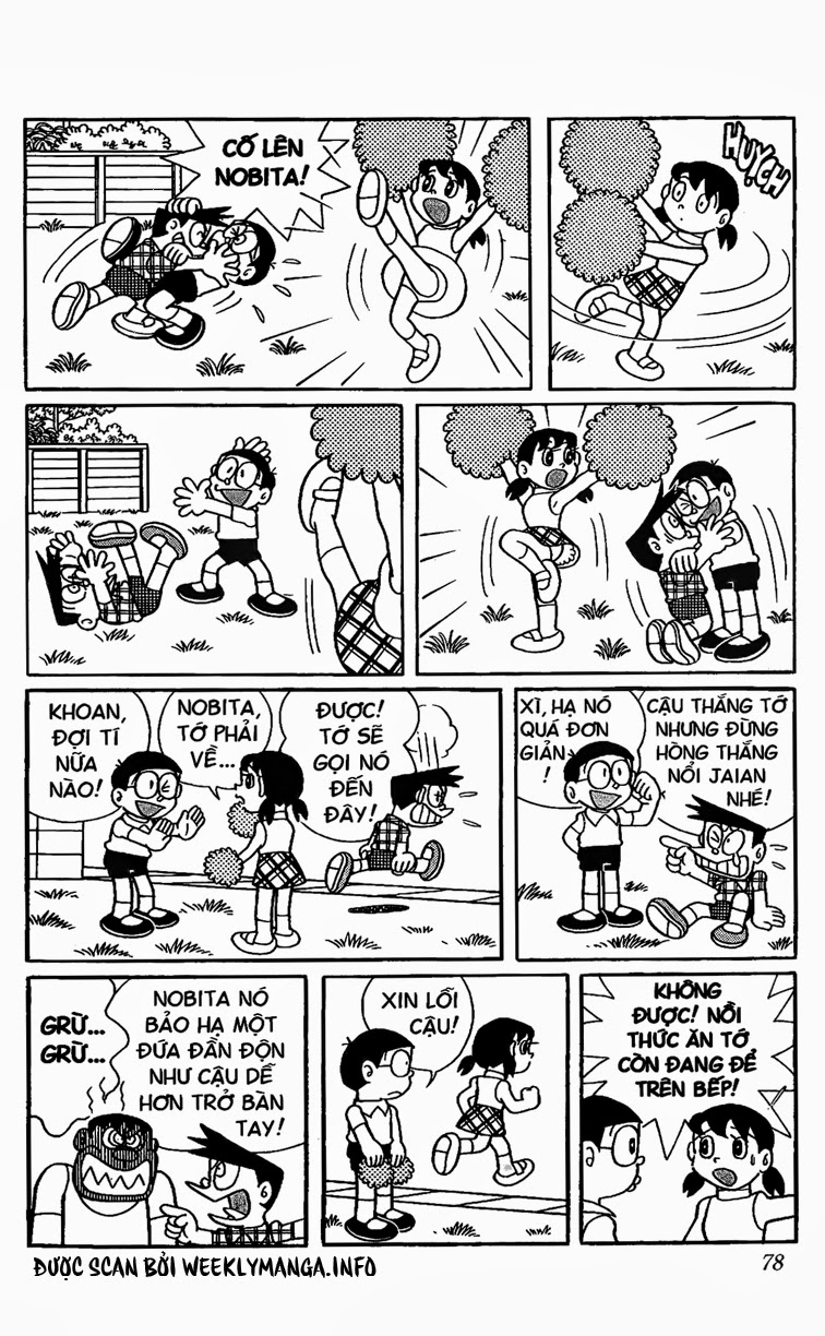 Truyện Ngắn Doraemon Mới Nhất Chapter 418 - Trang 2