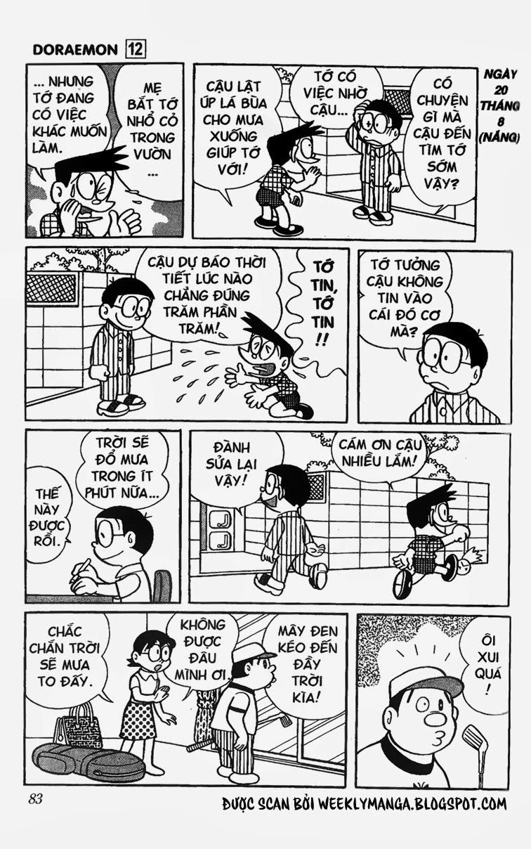 Truyện Ngắn Doraemon Mới Nhất Chapter 214 - Trang 2