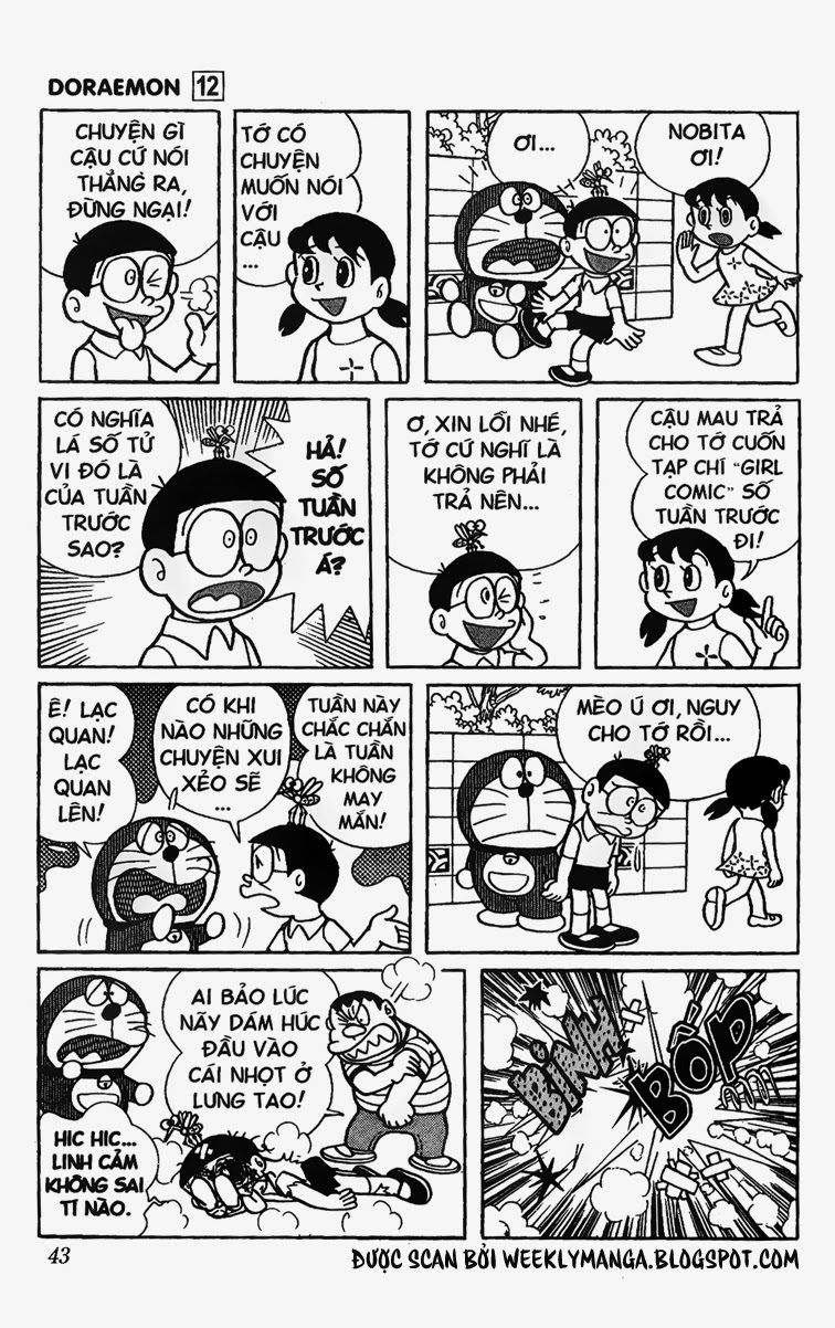 Truyện Ngắn Doraemon Mới Nhất Chapter 209 - Trang 2