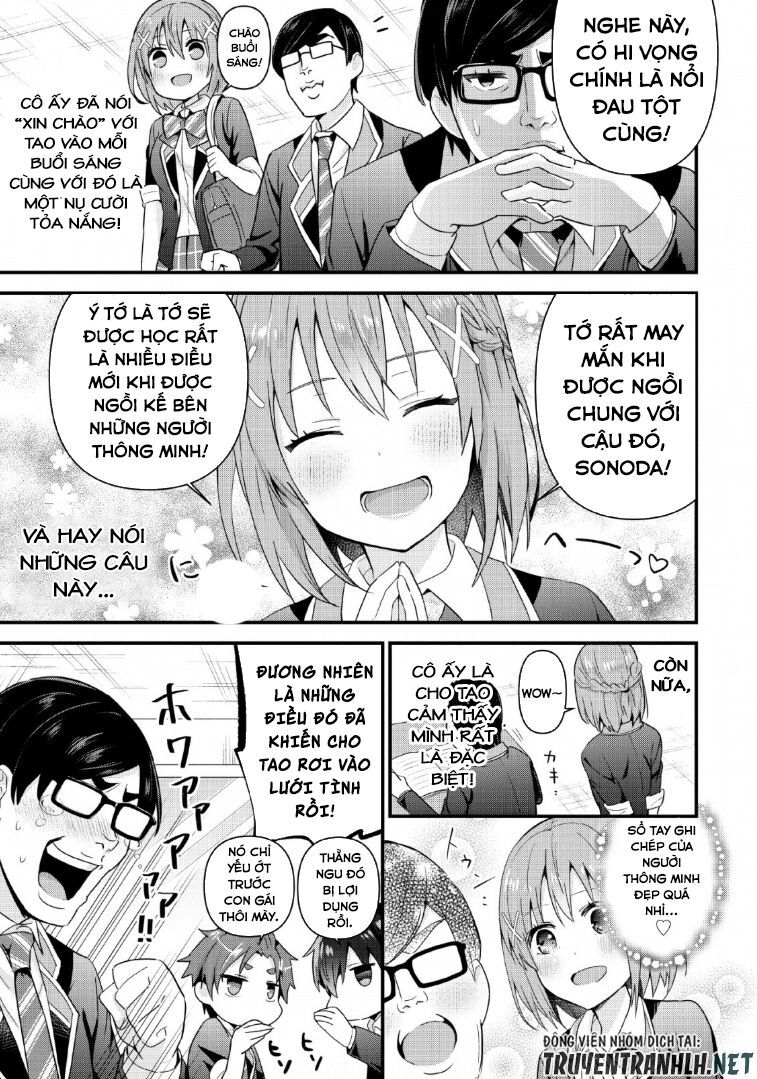 Tonari No Seki Ni Natta Bishoujo Ga Horesaseyou To Karakatte Kuru Ga Itsunomanika Kaeriuchi Ni Shite Chapter 4 - Trang 2